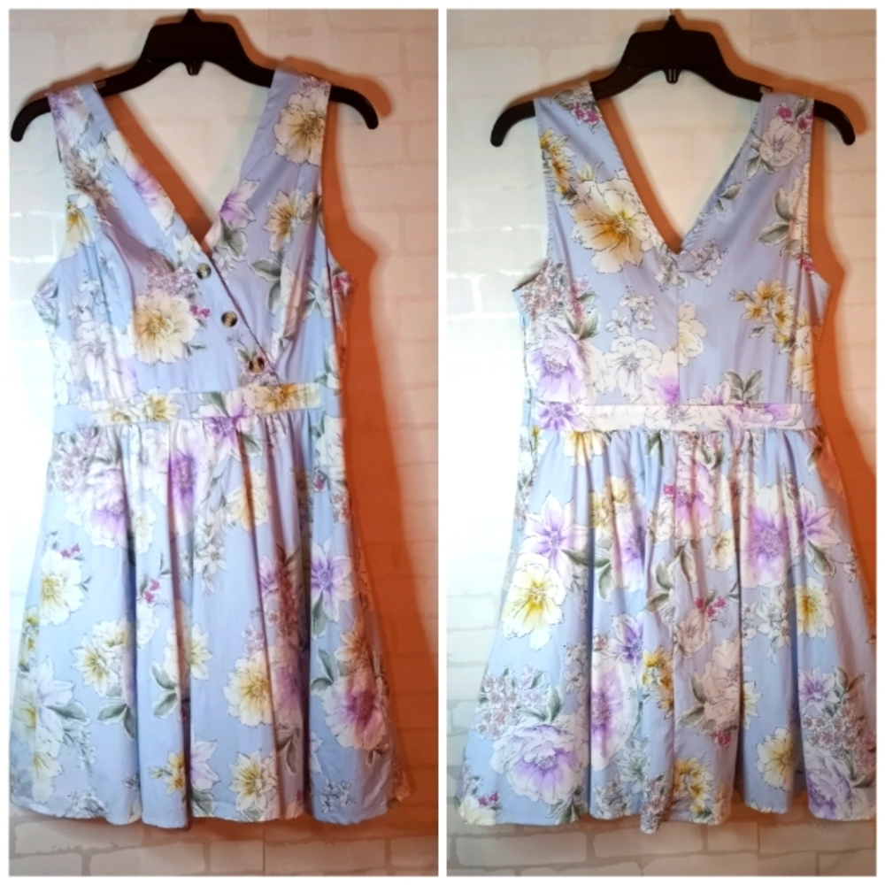 NWT gorgeous Large Francescas boutique dress Miami